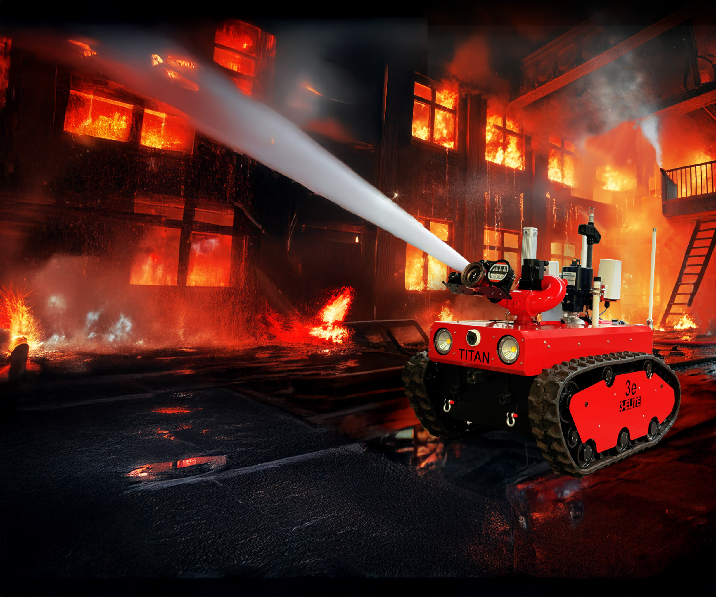 Apollo Firefighting Robot